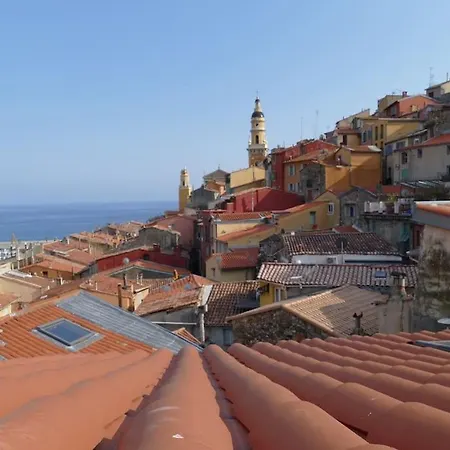 Capodanna, Au Coeur De La Vieille Ville, Rooftop Avec Magnifique Vue Sur La Holiday home Menton